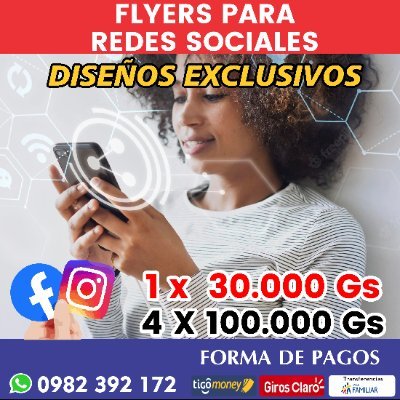 marcelo32571764's profile picture. flyers para redes sociales
Manejamos tus face y ig 
baratoooa asi te ayudamos a vender  + 
asi escribime al whassape  0982 392 172