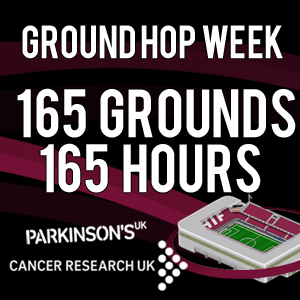 Between 8-15th October, 4 Northampton Town fans will attempt to visit 165 football grounds including the 92 in 165 hours in aid of Parkinson's/Cancer Research.