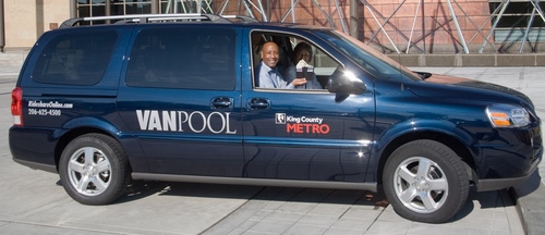 KCMetroVans - the oldest public vanpool agency in the US serving people who live and/or work in King County, WA.