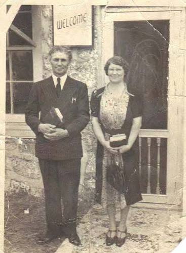 almost2good2b's profile picture. The Photo Above is of my Great Great Grandparents standing in front of the Church they Built by Hand in the 1890's and Pastored in Florida..