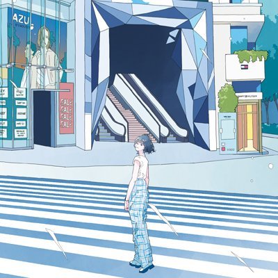 rei kato exhibition『揺れる青、いつかの夏模様』ポップ