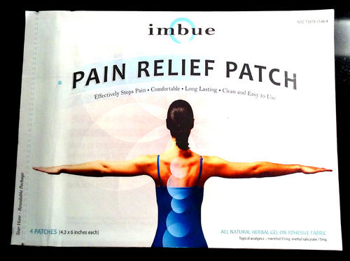 ImbueBody's profile picture. Imbue Pain Relief Patch is an analgesic gel on an adhesive fabric pad. Put it wherever you have pain and get back to doing what you love!