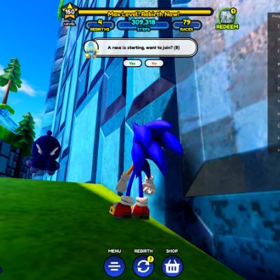 Hi im a sonic speed sim fan