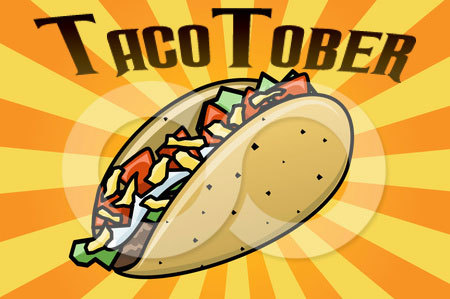 The effort to eat a taco everyday for the month of October.