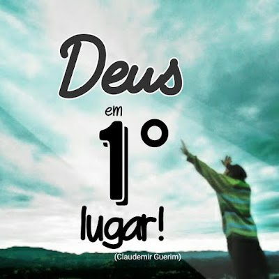 Deus Em Primeiro Lugar...
Isso É Só O Começo E O Melhor Está Por Vir!!!