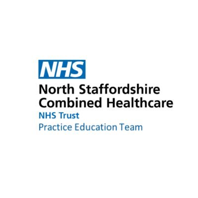 Practice Education Team at North Staffordshire Combined Healthcare NHS Trust. Account not used to answer queries. Please email the team for assistance.