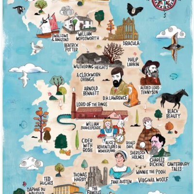 literarywalksuk's profile picture. 1,000 years of English Literature in 70 inspiring walks around Britain exploring writers’ landscapes and enjoying a great walk at the same time)