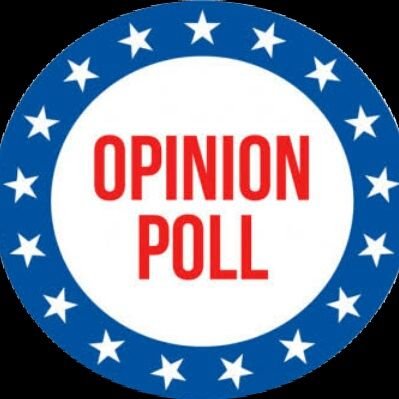 Only Opinion Polls , focusing on politics! Please follow to #NeverMissAPoll and RT ; #WeeklyTracker .  Fill Survey Form 👇👇