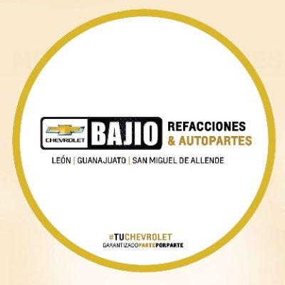 AutopartesBajio's profile picture. Proveedora de Autopartes, Refacciones, Accesorios y Partes de Colision, todo Original General Motors para autos y camionetas Chevrolet, Cadillac, GMC y Buick.