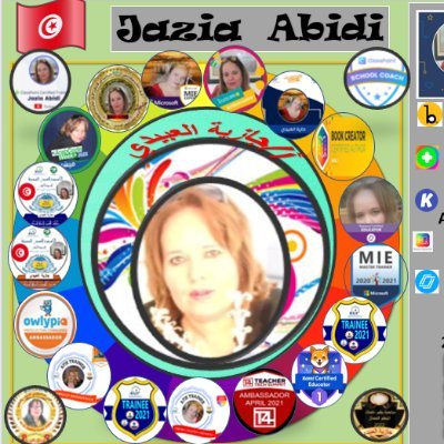 Distinguished primary school teacher / expert teacher for two years / ambassador for/Wakelet / Buncee/ trainer for many Arab team/ClassPoint Certified Trainer