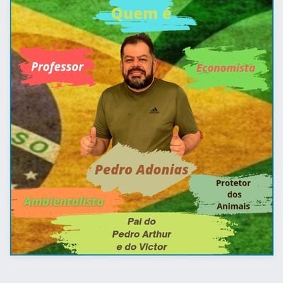 Economista, professor, ambientalista, protetor dos animais.