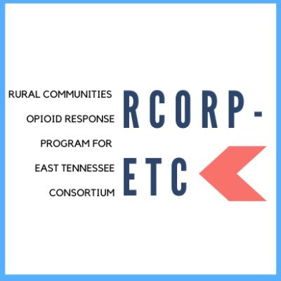 RCORP-ETC is a consortium co-led by the University of Tennessee, Knoxville and community members working together to address the opioid epidemic in Eastern TN