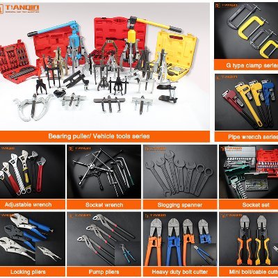handtools:bearing puller, socket set, G clamp, pipe wrench, adjustable wrench, wheel spanner, tool set and so on. Whatsapp or WeChat: +86 13053986705