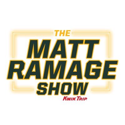 The @mattramage show hosted by the cockeyed #Packers fan. Sponsored by @kwiktrip. Biz @miseagency