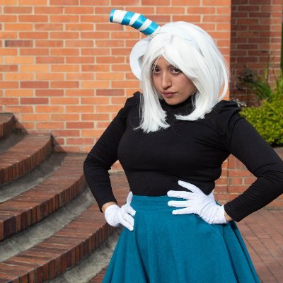 Miccostumes - The best game ❤️ Cuphead - Jessu Cosplay King Dice -  Vapourchill Mugman - instagram.com/_eiko.j Photo: instagram.com/justin. cosplay #Cuphead #cosplay #mugman #kingdice