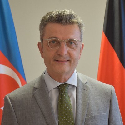 Twitter channel of German Ambassador in Azerbaijan