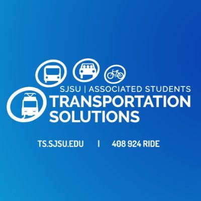 is dedicated to serving the commute needs of students & employees at SJSU. Visit us in office, send us an email or a DM if you have about using transit! 🙂