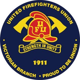 The United Firefighters Union of Australia - Victorian Branch //Strength in Unity//. Authorised by P. Marshall, UFU Victoria, 410 Brunswick Street, Fitzroy.