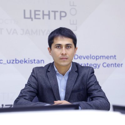 Head of Department at the Development Strategy Center, Tashkent, Uzbekistan