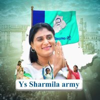 ys sharmila army(@yssharmila_army) 's Twitter Profile Photo