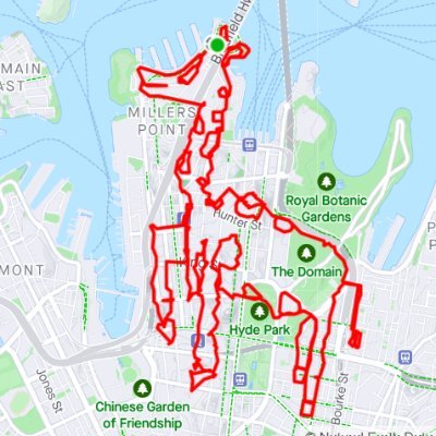 The Twitter for the blogging guide to designing GPS art, based in Sydney, Australia