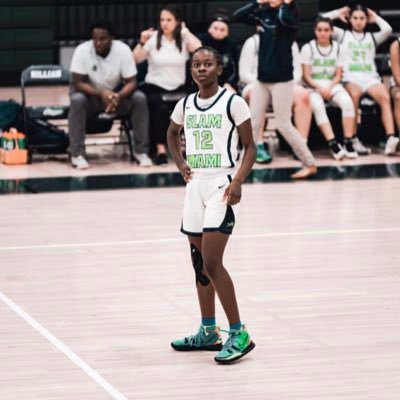 (D1)fferent, SLAM Miami girls basketball 🏀 💙💚 class of 2025, 5’7 guard/point guard