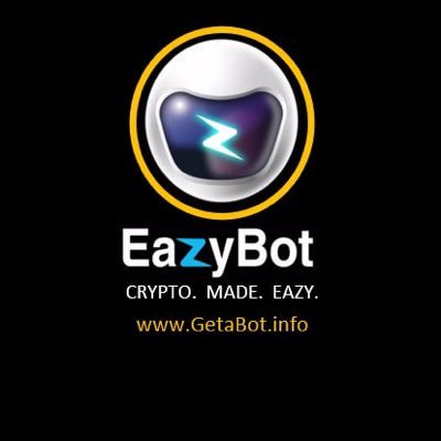 EazyBotTrader's profile picture. EazyBot is a web-based Algorithmic Intelligence Cryptocurrency Trading Platform. The EazyBot platform has executed over 21 Million Profitable Trades!
