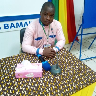 Jeune leader Président de l'association ARRASO Association pour la Restauration et la restauration des anciens sites d'orpaillages au Mali