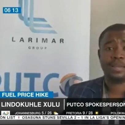 PUTCO Media liaison manager. 🚍

Lindokuhlex@larimar.co.za