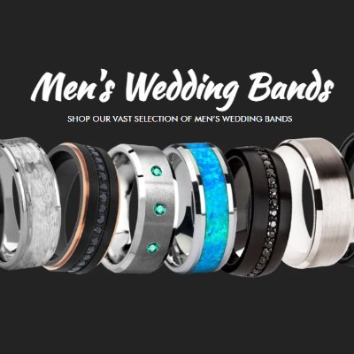 We aim to help men find the perfect wedding bands. We have been in business for over 10 years. Our staff is knowledgeable about all the different wedding bands.