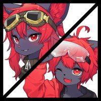 紅井猫 まるしゃ🐈🥃黒猫獣人系Vtuber(@R_C_M_Vtuber) 's Twitter Profile Photo