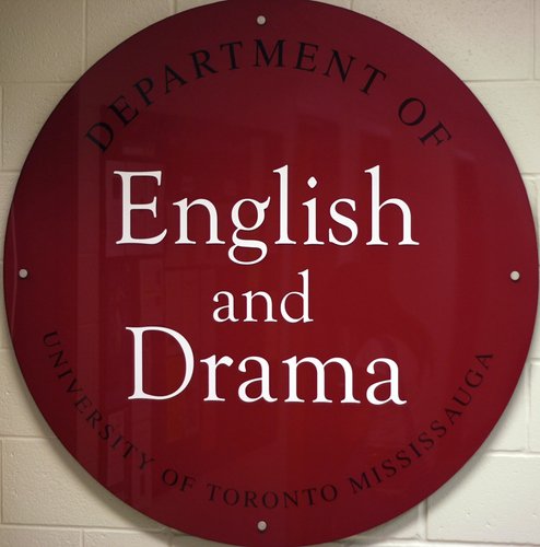 We are the Department of English & Drama on the University of Toronto's Mississauga campus. Follow us for news, event, and literary & theatrical links.