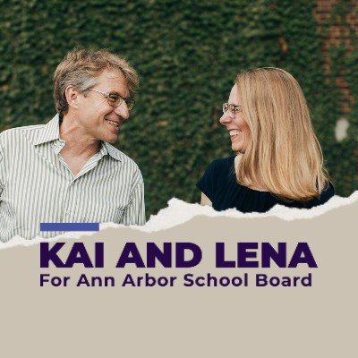 Ann Arbor needs reliable in-person school and research-based pandemic learning recovery. Vote Kai and Lena on Nov. 8, 2022 for Ann Arbor Board of Education.