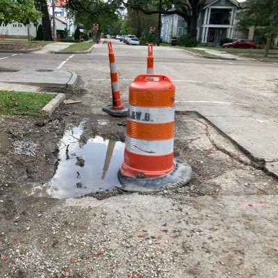 400+ miles of broken roads and infrastructure; City of NOLA and S&WB working together to make NOLA uninhabitable