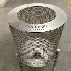 The premier outdoor smokeless fire pit manufactured in the great state of Michigan - the Fireigloo! #firepit