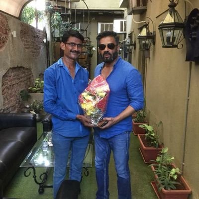 my idol @SunielVshetty sir