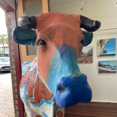 Kiama's famous mascot Daisy the Cow