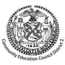 The District 2 Community Education Council (CECD2) is an elected parent council representing PreK-8 students and families in Community School District 2 in NYC.