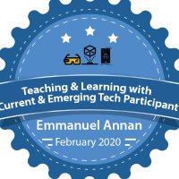 Emmanuel Annan(@EdTechLab) 's Twitter Profile Photo