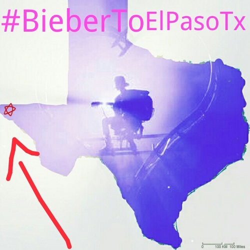ElptxBeliebers's profile picture. So its @elpasobeliebers & this is our back up account, incase anything happens
