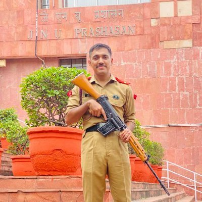 JNU student

Ex Cadet (SUO)

卐

आ सिंधु-सिंधु पर्यन्ता, यस्य भारत भूमिका  !
पितृभू-पुण्यभू भुश्चेव सा वै हिंदू रीती स्मृतः !!

भारत माता की जय !!! 🇮🇳