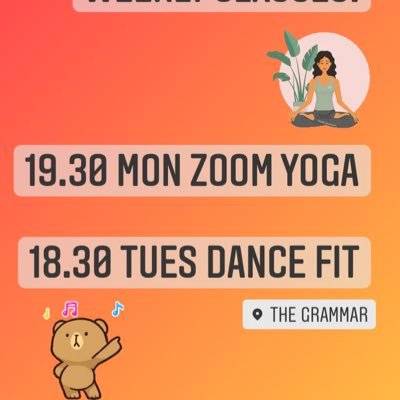 Altrincham girl dancing and stretching her way to serenity! 🤩💃🧘‍♂️🙏🙌 New Dance Fit Class at The Grammar, Tuesdays 18.30 from Aug 2022!