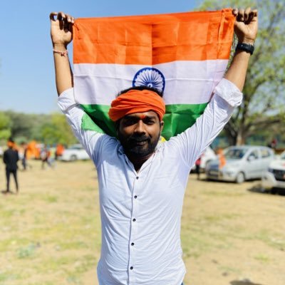 RudrrM's profile picture. मुझे तीन पर भरोसा है 1,Rss 2,Army 3, Modi इसको मिलाकर बनता है ।। राम ।। ⚔️गो रक्षा दल हरियाणा⚔️