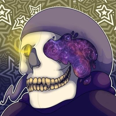 Space skeleton that plays and talks about video games... That's about it. PFP by @fluffspuff