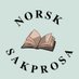 Forskningsmiljøet Norsk sakprosa (@sakprosasiden) Twitter profile photo Forskningsmiljøet Norsk sakprosa (@sakprosasiden) Twitter profile photo
