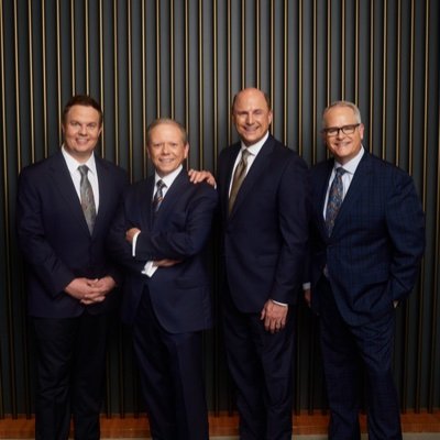 Gospel Music's Most Awarded Trio. @geraldwolfe1 @chris_allman @rodneygriffin @jonepley