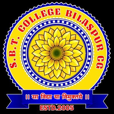 NSS SBT COLLEGE BILASPUR (C.G.)495001

OFFICIAL ACCOUNT @Nss_SbtBsp
PROGRAM OFFICER PROF. @Mr_MukeshSoni