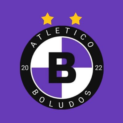 Cuenta oficial del C.A. Boludos 2022. Actualmente competimos en la @AFFV01 y en la @LigaGarcha. #YDaleBoludos #LaBanda 💜🖤
🏆 x1 Liga AFFV / x1 Copa Oro 🏆