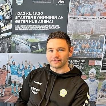 A has been local footballer, working in marketing at Sandnes Ulf