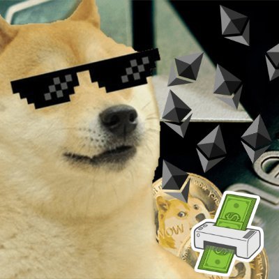 DogeETHPrinter's profile picture. $DETHp is a reflective token on #DogeChain - $ETH printer goes brrrrrr